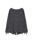 Violeta By Mango Violeta By Mango Bows Sleeve T-shirt