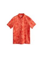 Mango Man Mango Man Hawaiian Print Cotton Polo