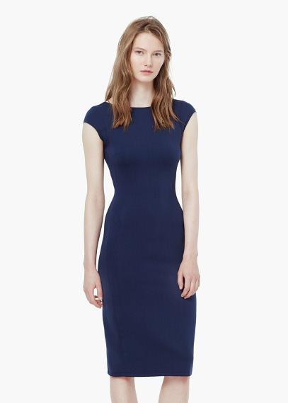Mango Mango Cut-out Bodycon Dress