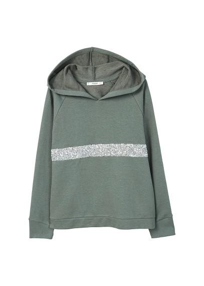 Mango Mango Sweatshirt Embroidered With Sequins