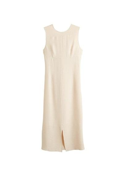 Mango Mango Knot Textured Dress