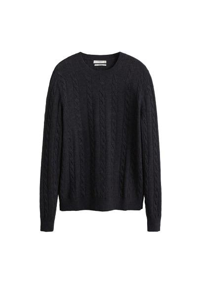Mango Man Mango Man Braided Cord Wool Sweater