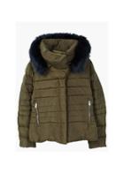 Mango Mango Detachable Hood Feather Down Coat