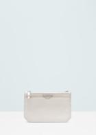 Mango Mango Double Compartment Cross Body Bag