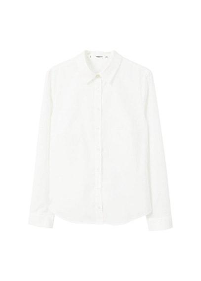Mango Mango Essential Cotton-blend Shirt