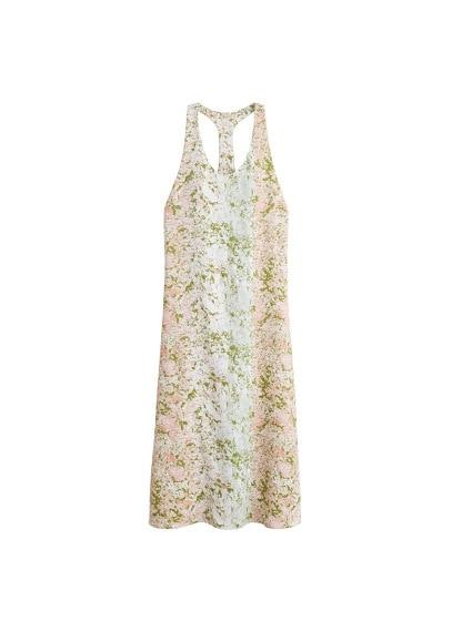 Mango Mango Flower Soft Dress