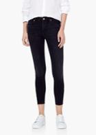 Mango Mango Skinny Crop Tattoo Jeans