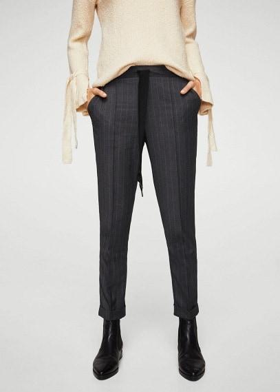 Mango Mango Semi-baggy Cord Trousers