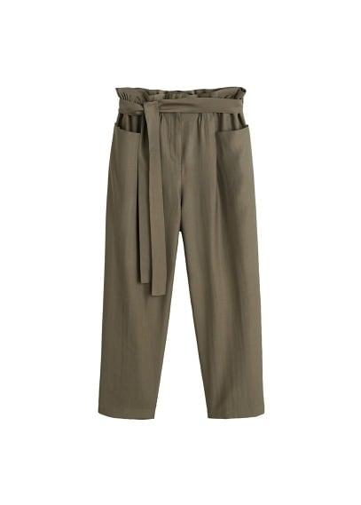 Mango Mango Soft Pocketed Trousers