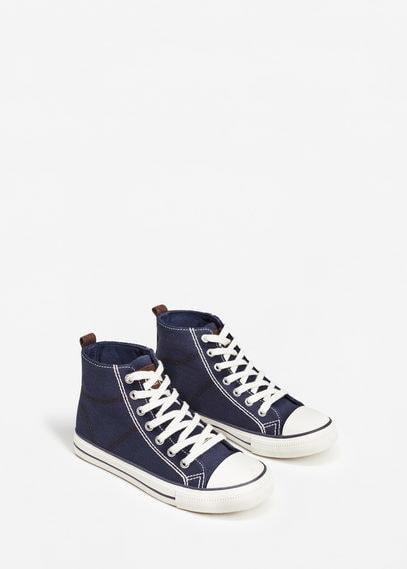 Mango Mango High Top Sneaker