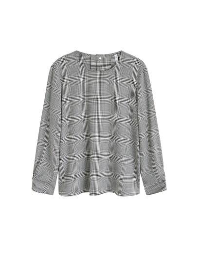 Mango Mango Houndstooth Shirt