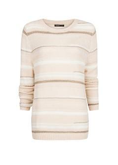 Mango Metallic Detail Mohair-blend Sweater
