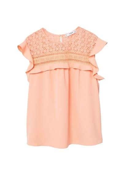 Mango Mango Blond Detail Blouse