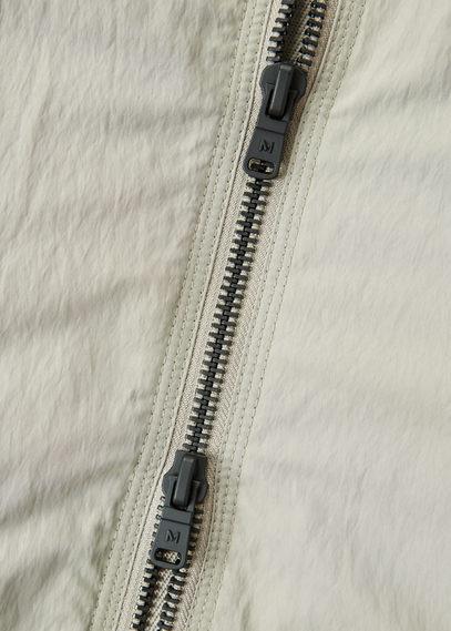 Mango Man Mango Man Cotton Water-repellent Bomber Jacket