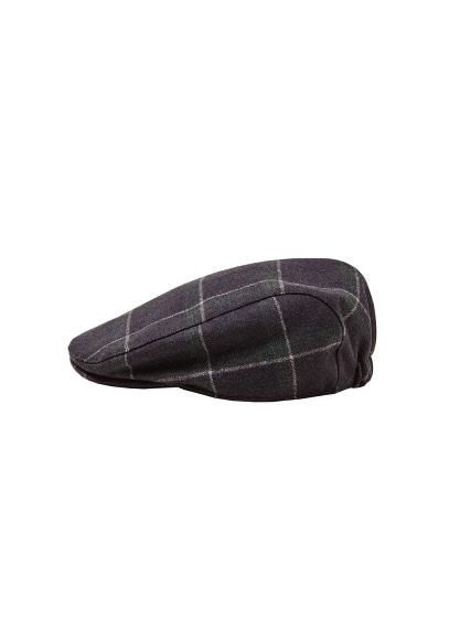 Mango Man Mango Man Check Wool-blend Cap
