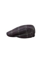 Mango Man Mango Man Check Wool-blend Cap
