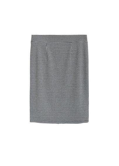 Violeta By Mango Violeta By Mango Houndstooth Skirt