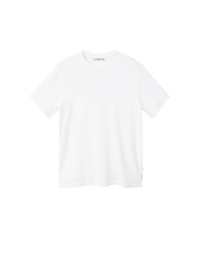 Mango Man Mango Man Cotton Piqu T-shirt