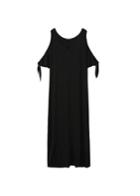 Violeta By Mango Violeta By Mango Off-shoulders Dress