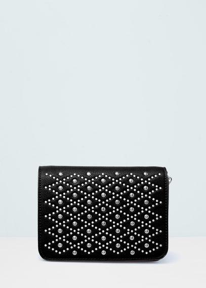 Mango Mango Stud Cross Body Bag