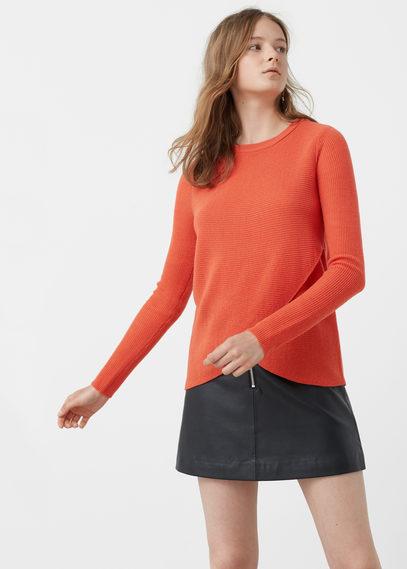 Mango Mango Crossover Sweater