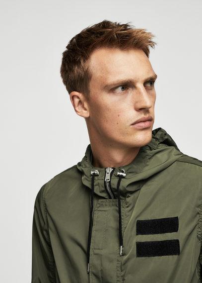 Mango Man Mango Man Hooded Water-repellent Parka