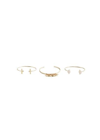 Mango Mango Metal Bracelet Set