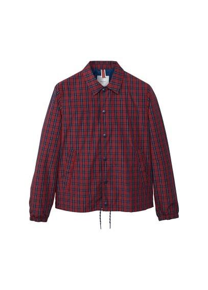 Mango Man Mango Man Technical Fabric Checked Jacket