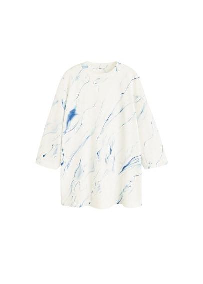 Mango Mango High Collar Oversize T-shirt