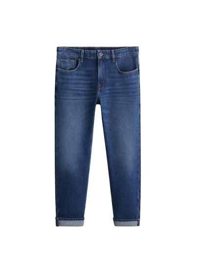 Mango Man Mango Man Regular-fit Cropped Jeans