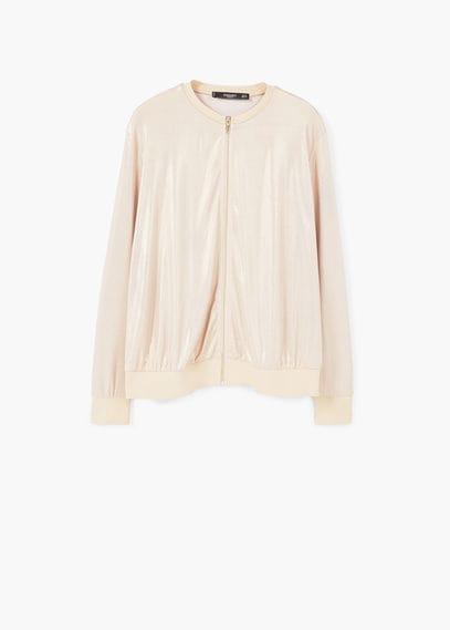 Mango Mango Knit Bomber
