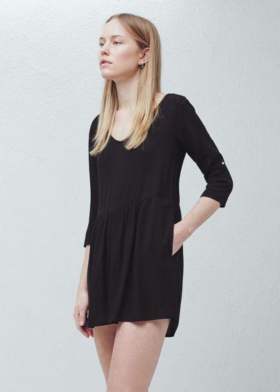 Mango Mango Short Flowy Jumpsuit