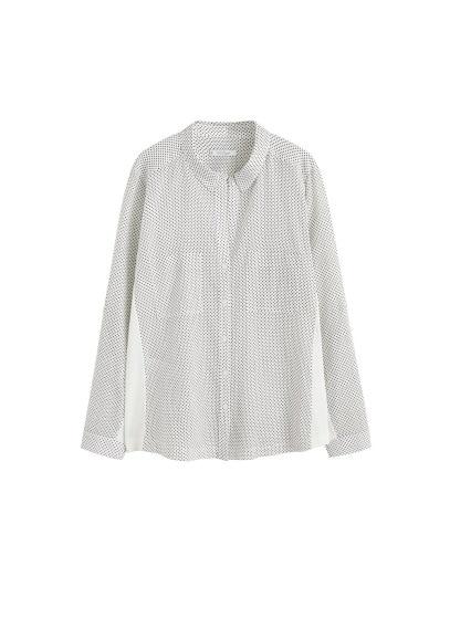 Violeta By Mango Violeta By Mango Micro Print Shirt