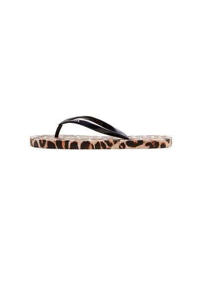 Mango Mango Leopard Flip Flop
