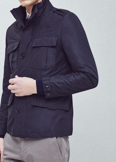 Mango Man Technical Field Jacket