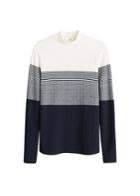 Mango Mango Striped Rib T-shirt