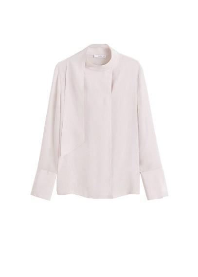 Mango Mango 100% Silk Blouse