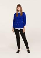 Violeta By Mango Violeta By Mango Crystal Detail Sweatshirt