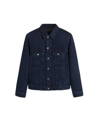Mango Man Mango Man Bluish Wash Denim Jacket