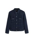 Mango Man Mango Man Bluish Wash Denim Jacket