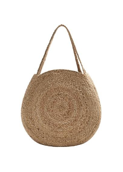 Mango Mango Jute Bucket Bag
