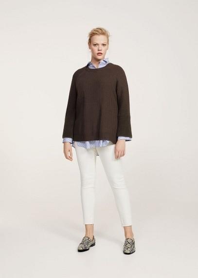 Violeta By Mango Violeta By Mango Texture Sleeve Sweater