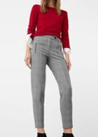 Mango Mango Houndstooth Suit Trousers