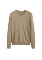 Mango Man Mango Man Mixed V-neck Sweater