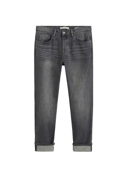 Mango Man Mango Man Regular-fit Grey Wash Steve Jeans