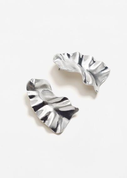 Mango Mango Embossed Earring
