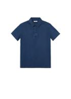 Mango Man Mango Man Cotton Denim Polo Shirt