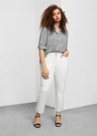 Violeta By Mango Violeta By Mango Pocket Striped Shirt