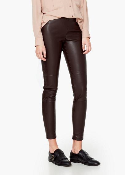 Mango Mango Zipped Hem Trousers