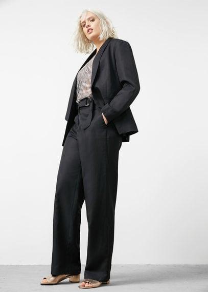 Violeta By Mango Violeta By Mango Flap Pockets Blazer